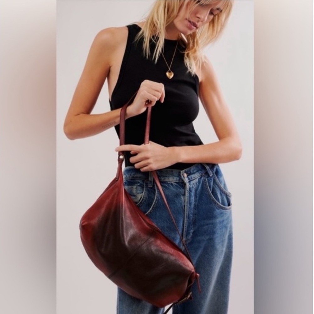 Free People Rumble leather sling bag